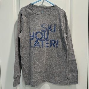 J. Crew Crewcuts Boys Long Sleeve T-shirt, Size medium 8-9